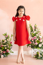 Scarlet Flutter dress