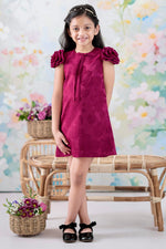 Mulberry Flutter Dress