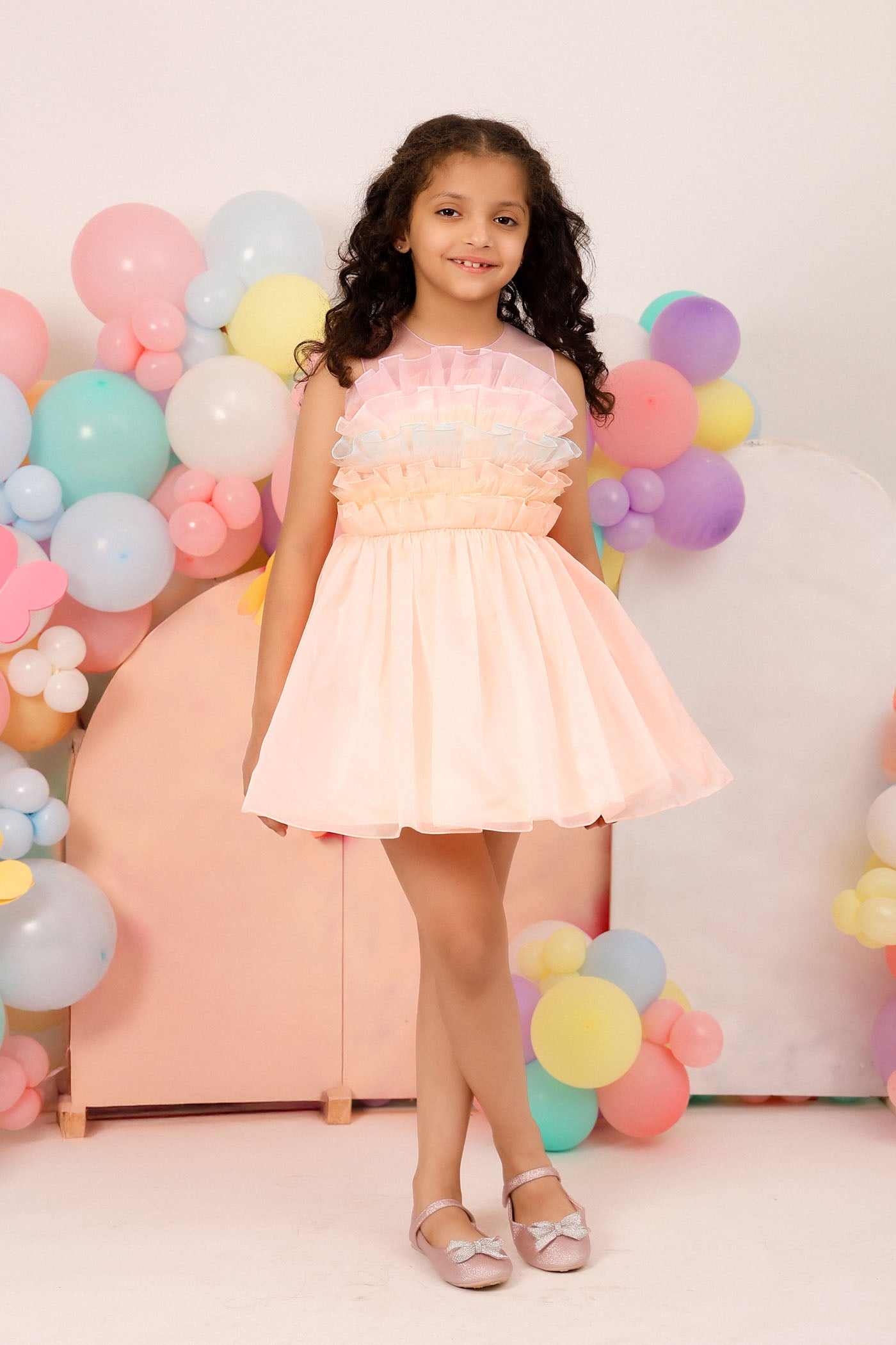Cotton Candy Cloud Dress