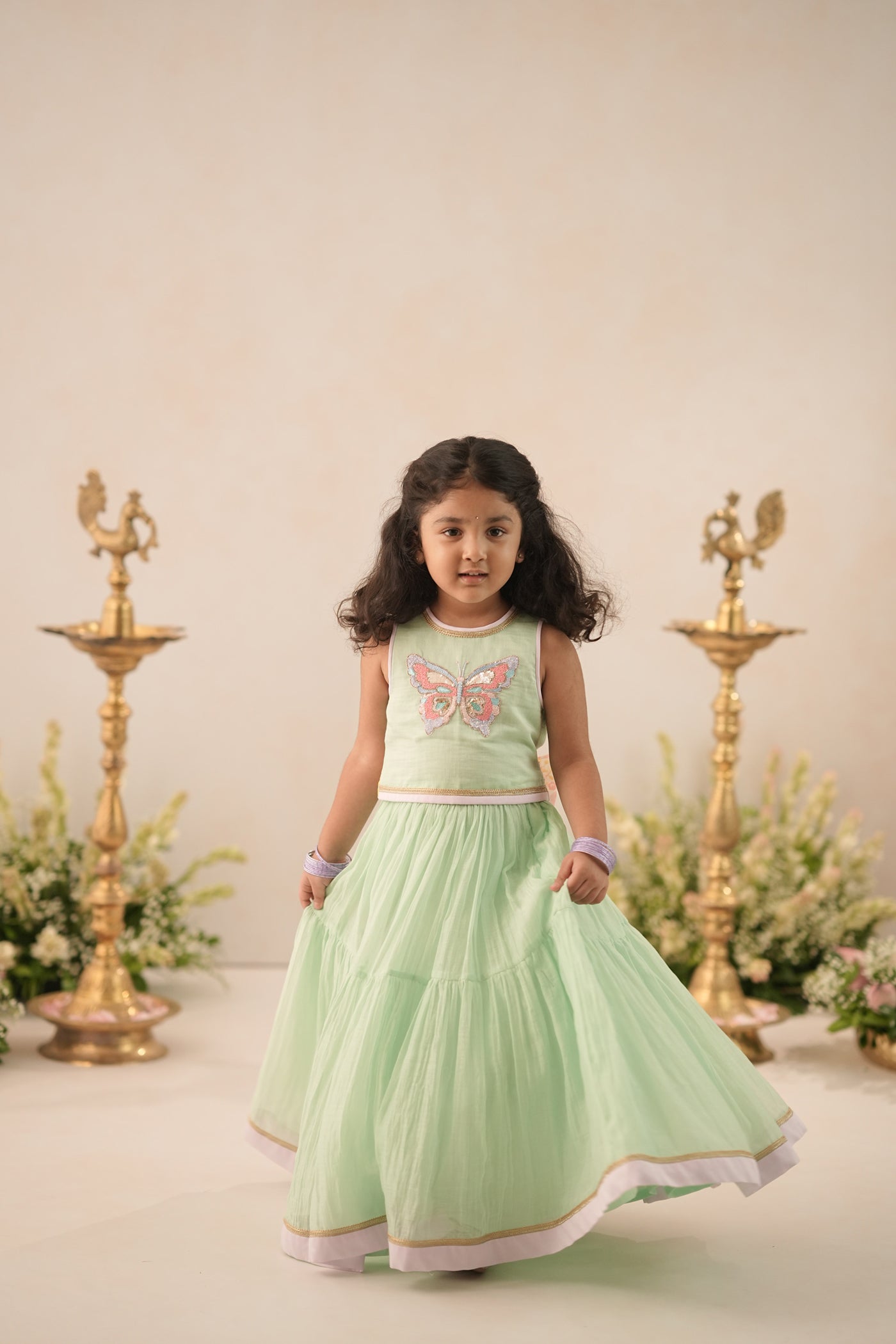 Nanhi Titli Lehenga Set