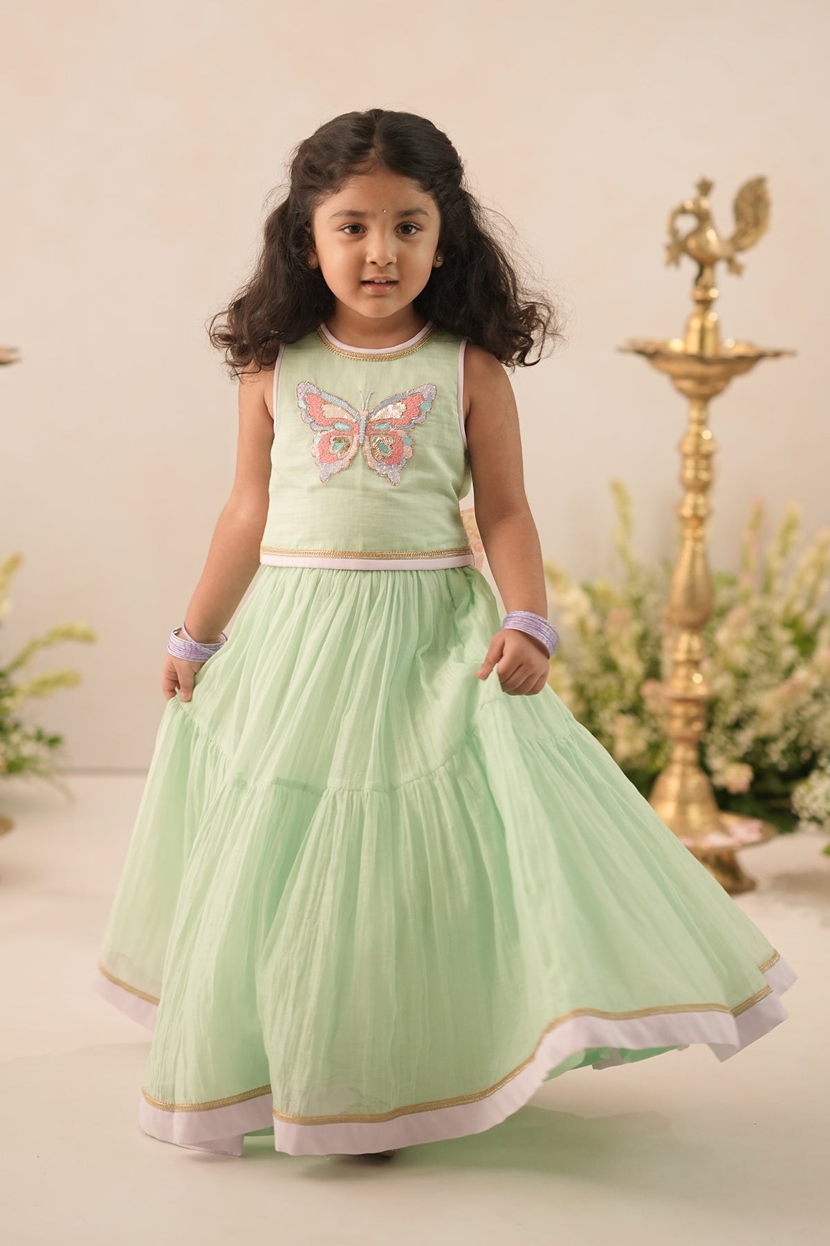 Nanhi Titli Lehenga Set