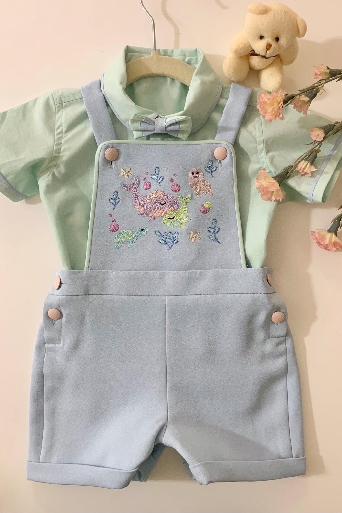 The Ocean explorer romper set